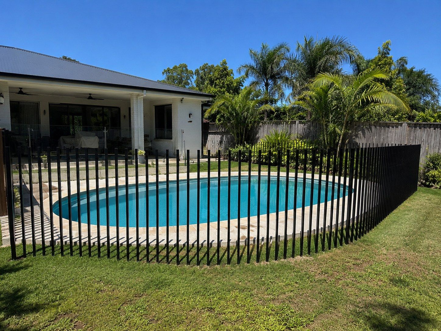 Steel Rod Pool Fencing Macedon Ranges